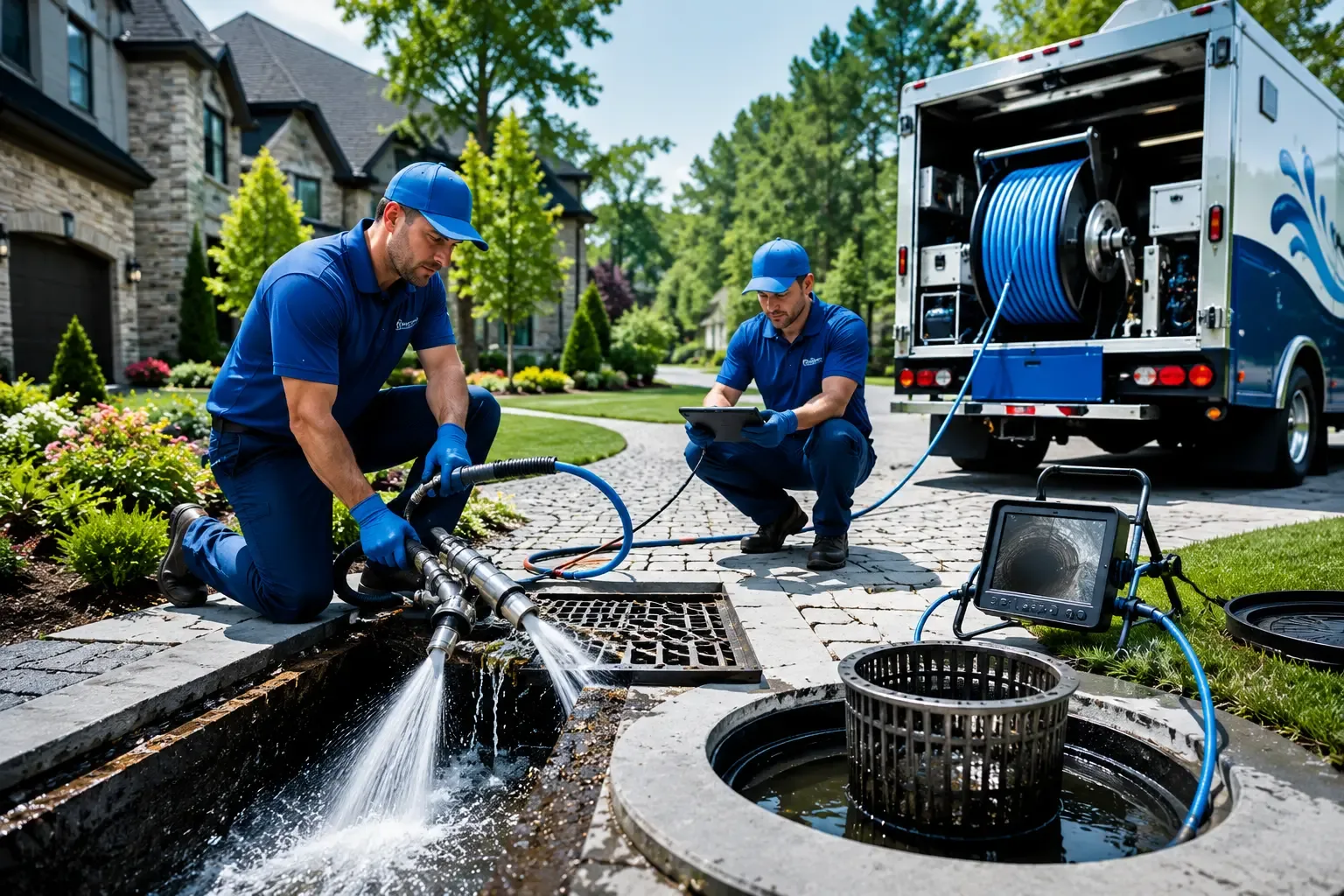 Local outdoor drain cleaning professionals in Shaw, MS